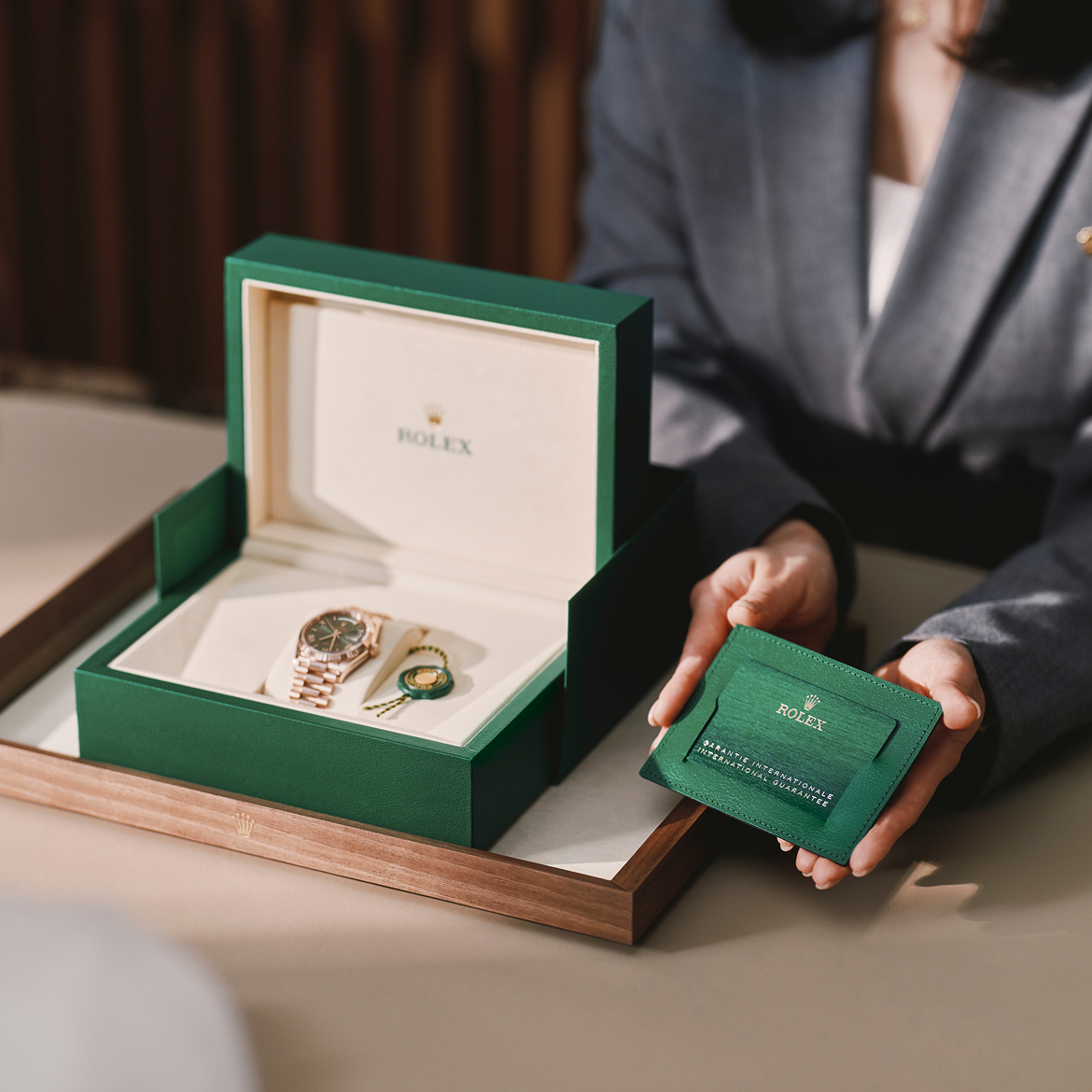 Služby našej spoločnosti Rolex
